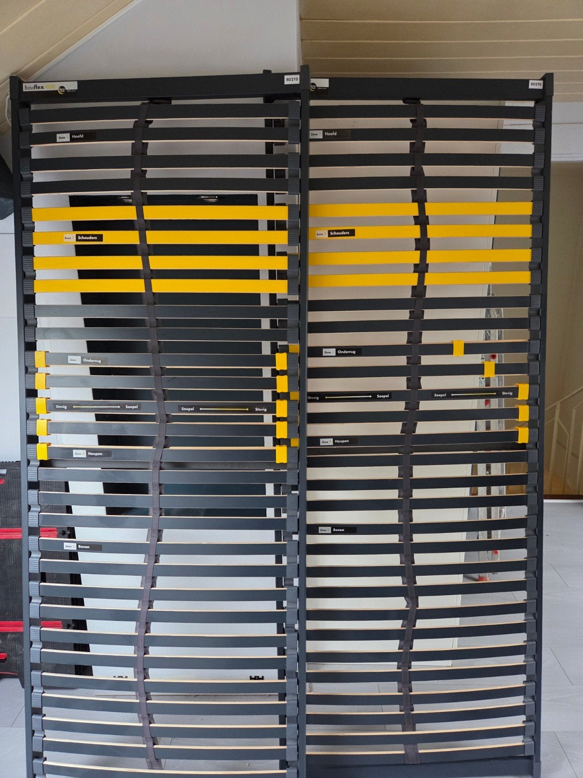 Beter Bed Bossflex 400 lattenbodem 80x210 cm, Huis en Inrichting, Ophalen, Gebruikt, Eenpersoons, 210 cm