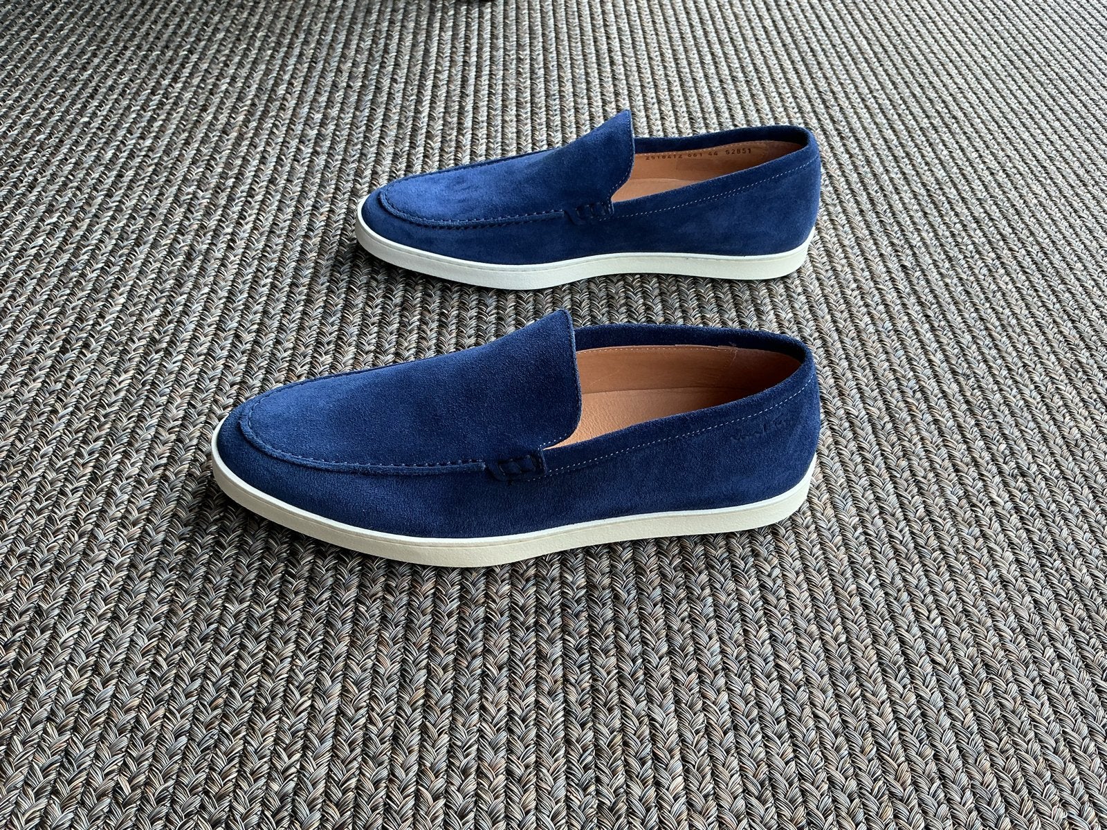 Van Lier loafers maat 44 - Nieuwstaat, Ophalen of Verzenden, Nieuw, Blauw, Loafers