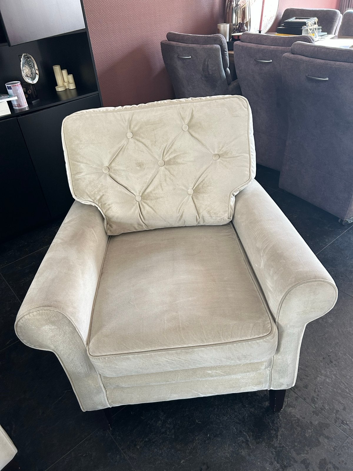 2x Comfortabele fauteuils van UrbanSofa, Huis en Inrichting, Ophalen, Gebruikt, Twee, Overige kleuren