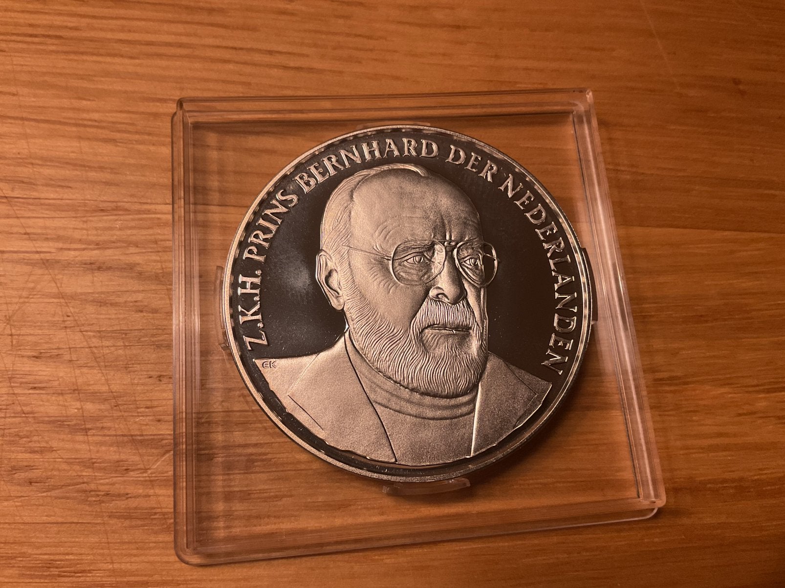Nederland penning ZKH Prins Bernhard 1911- 2004, Ophalen of Verzenden