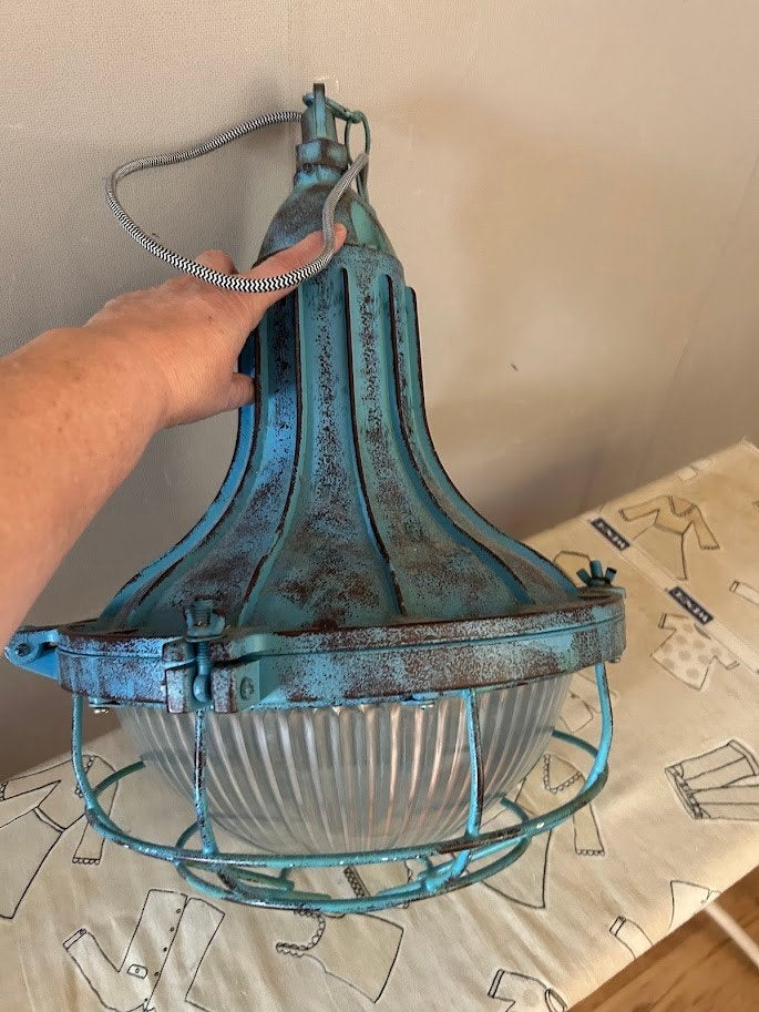 2 Mooie Lampen, Ophalen, Zo goed als nieuw, Overige materialen, Barok  /industrieel
