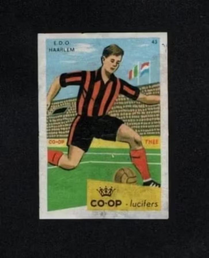 Lucifermerk EDO Haarlem Voetbal Jaren 60., Verzamelen, Ophalen of Verzenden, Zo goed als nieuw