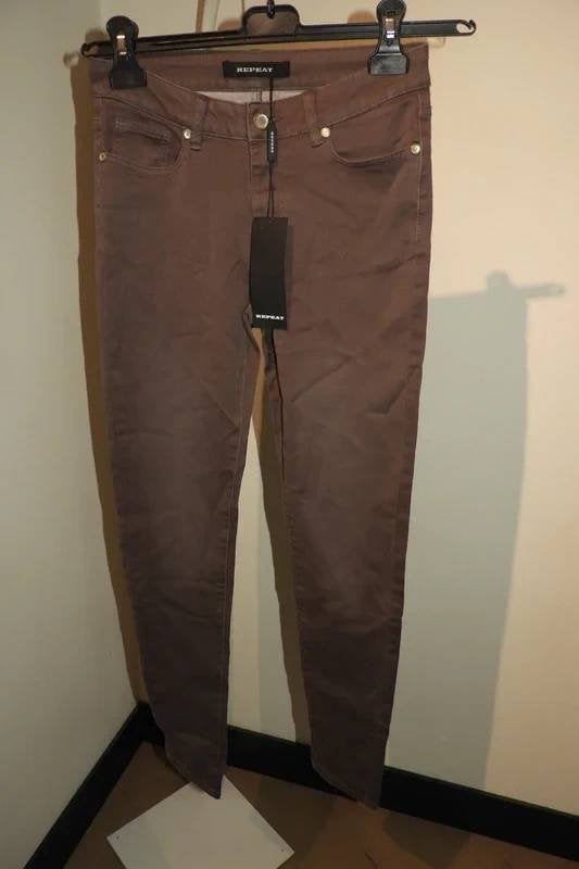 Repeat fijne bruine casual broek najaar nieuw met label M, Kleding | Dames, Bruin, Verzenden, Nieuw, Lang