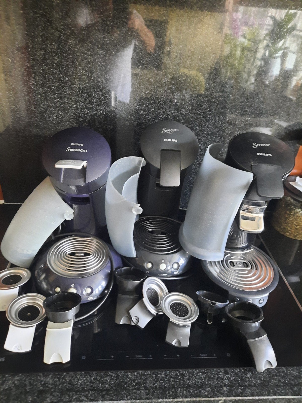 3 Philips Senseo- voor onderdelen, Ophalen of Verzenden, Koffiemachine