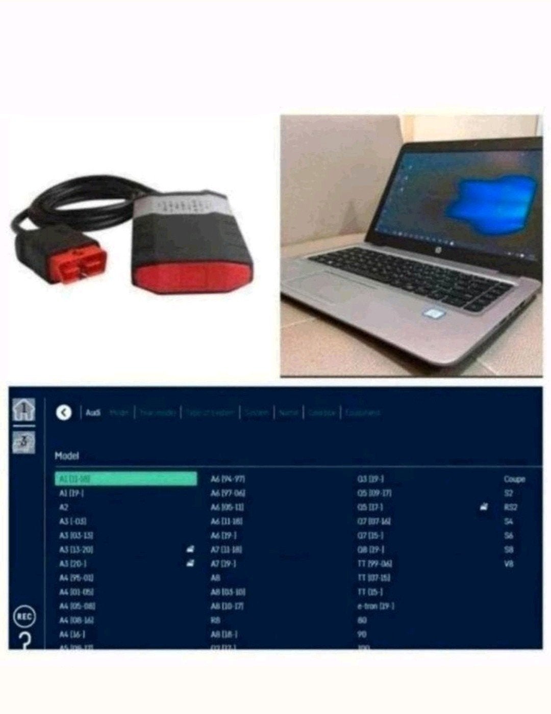 Werkplaats laptop Universeel Uitleesapparaat Auto's Trucks, Ophalen of Verzenden
