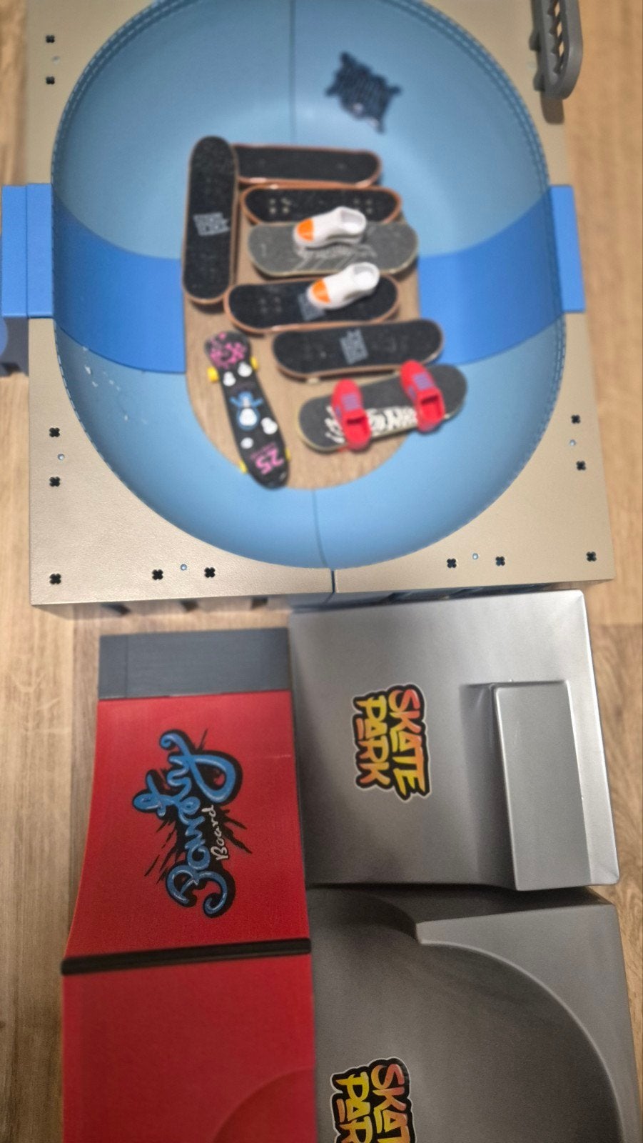 Tech Deck Skatepark met diverse fingerboards, Ophalen of Verzenden