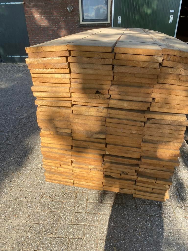 Eiken planken te koop. 210x27 mm KD, Ophalen of Verzenden, Nieuw, 180 tot 250 cm, Planken