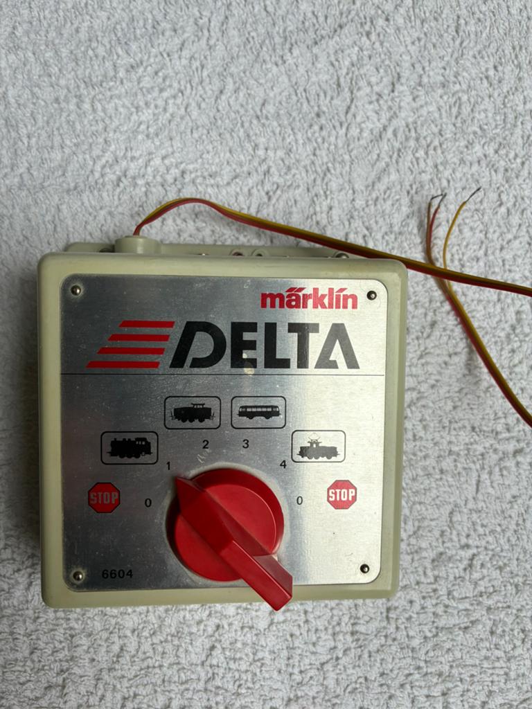 Märklin HO 6604 Delta bedieningspaneel, Ophalen of Verzenden, Zo goed als nieuw, Märklin, Transformator of Voeding