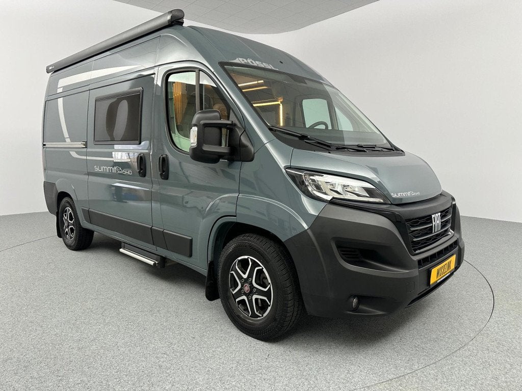 Pössl Summit Shine 540 AUTOMAAT ZGAN COMPLEET INCL. STALLIN, Caravans en Kamperen, Campers, Automaat, Hordeur, Pössl, Tot en met 2