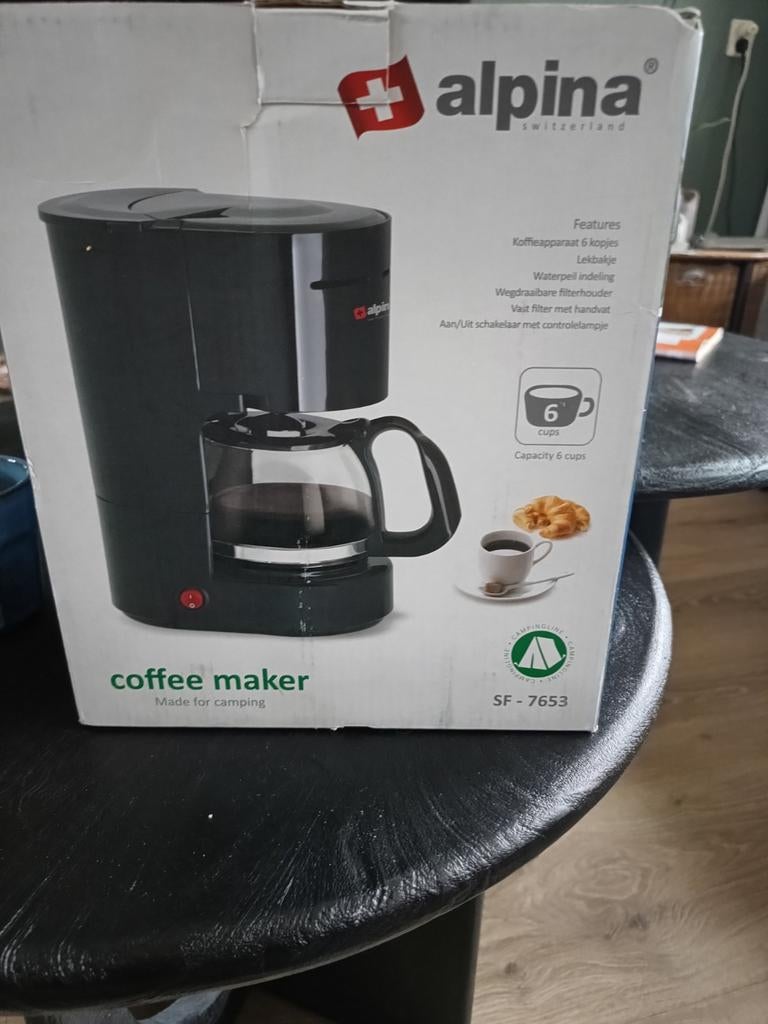 Nieuw Koffiezet apparaat camping 6 kopjes, Ophalen, Nieuw, Overige typen