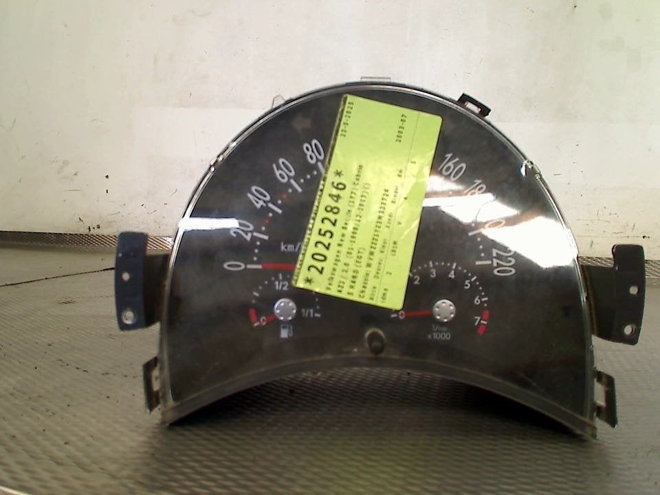 Km Teller Volkswagen New Beetle (1Y7) 2003 1C0920840C, Gebruikt, Volkswagen, Volkswagen AG, Kundenbetreuung@volkswagen.de