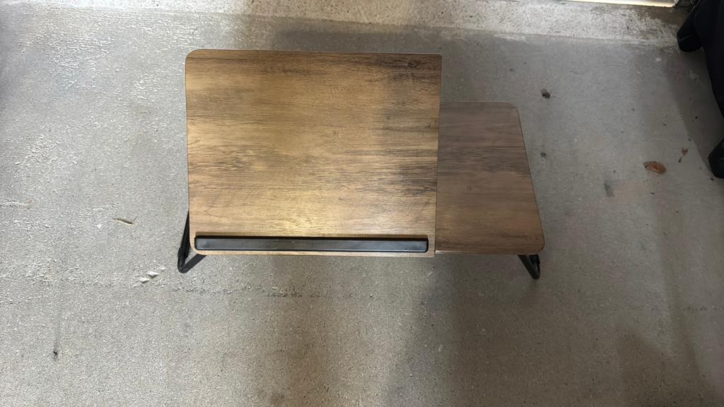 Laptoptafel., Huis en Inrichting, Tafels | Bijzettafels, Ophalen, Rechthoekig, Minder dan 55 cm, 60 cm of meer