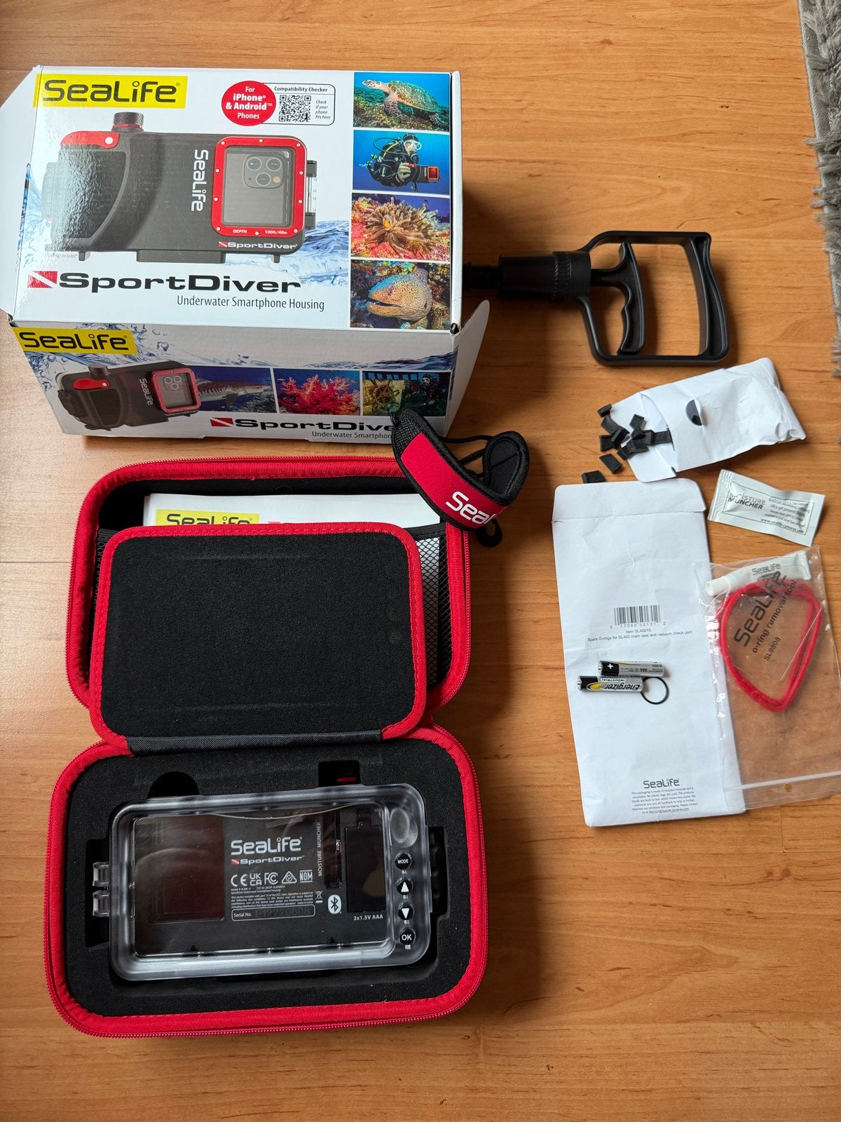 Sealife SportDiver onderwater smartphone behuizing, Ophalen of Verzenden, Zo goed als nieuw, Hoesje of Tasje
