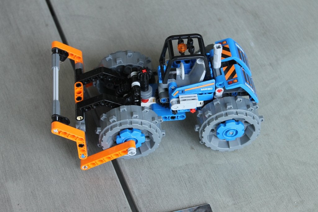 lego technic afvalpersdozer 42071, Lego, Compleet, Ophalen of Verzenden, Zo goed als nieuw