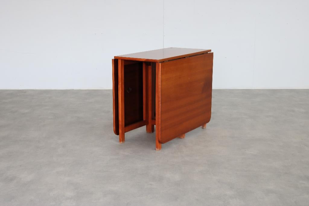vintage eettafel | tafel | verlengbaar | jaren 60 | Zweeds, Gebruikt, ., ., Rechthoekig