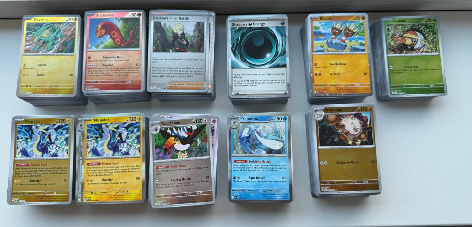 Bulk Mega Evolution Pitch Black Pokémon kaarten 1000+, Ophalen of Verzenden, Nieuw, Meerdere kaarten, Foil