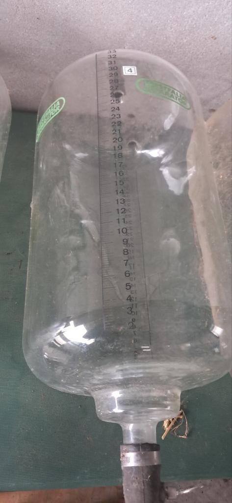 Melkglas Westfalia 33 kg met maatverdeling