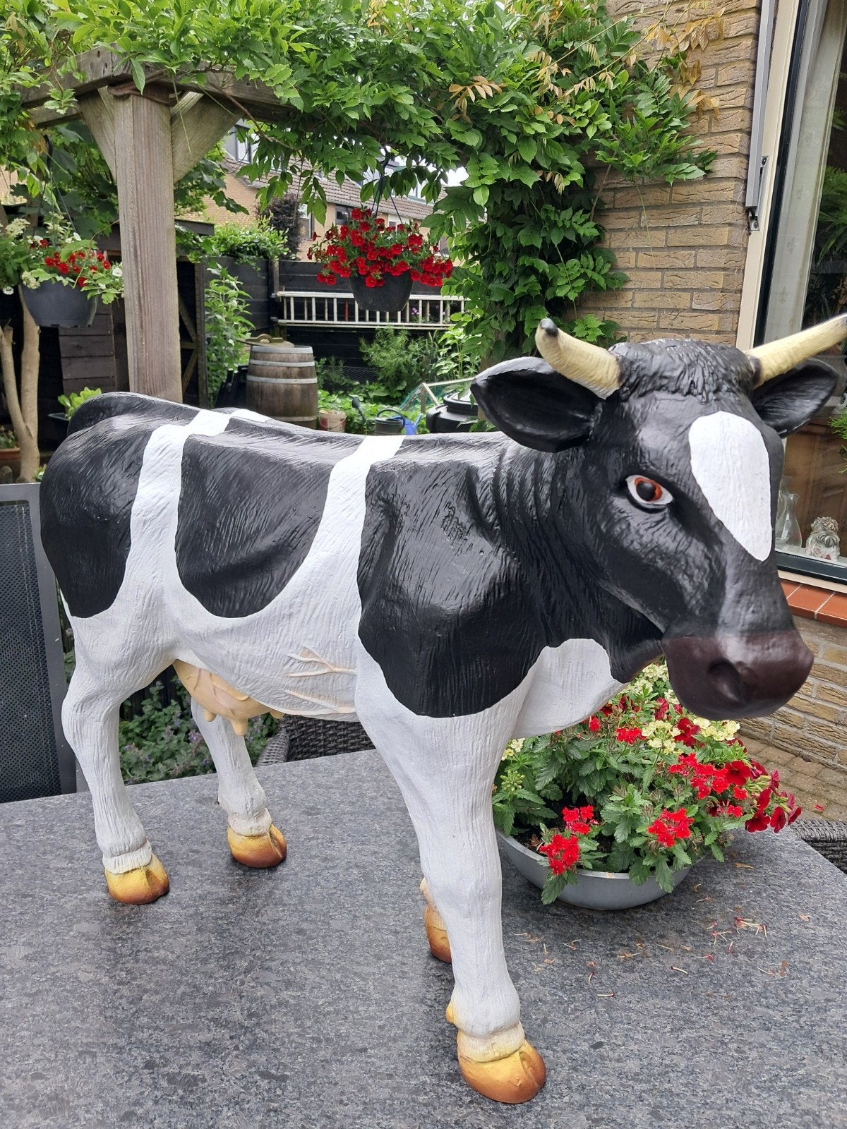 Mooi beeld van een koe te koop, Verzamelen, Beelden en Beeldjes, Ophalen, Nieuw, Dier