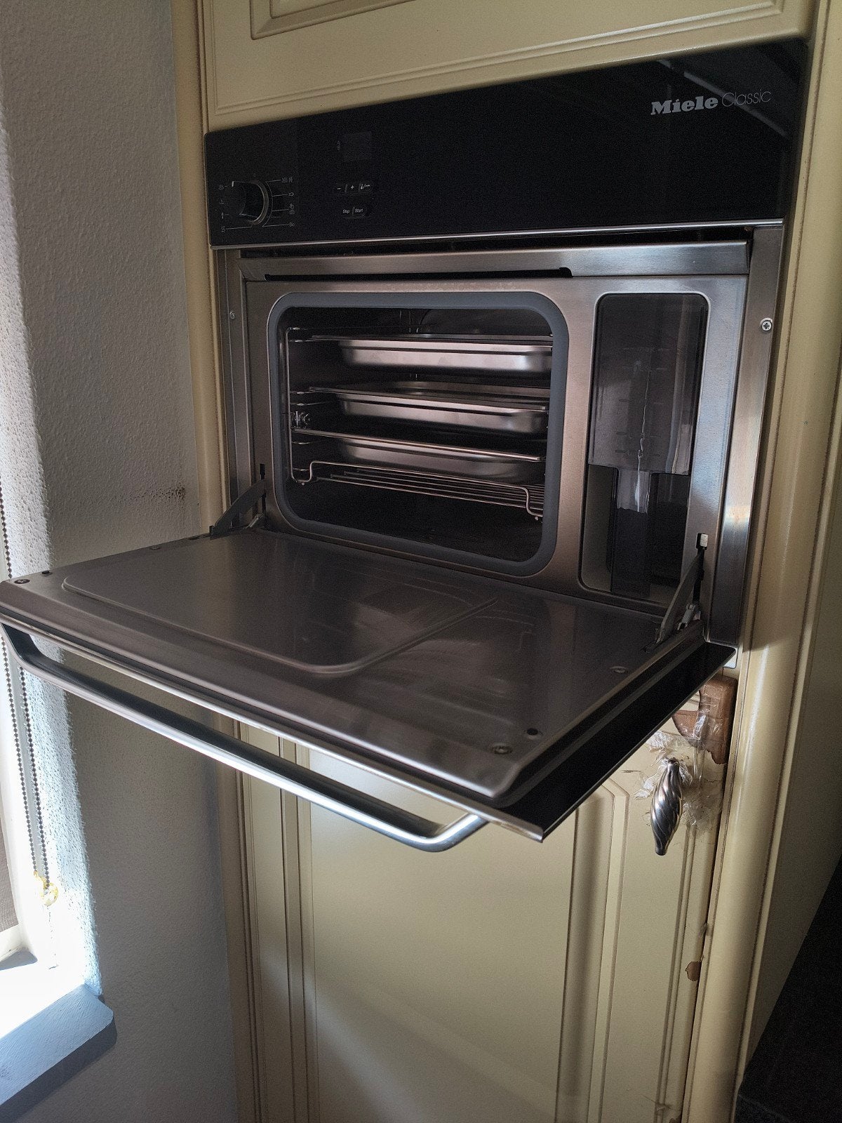 Miele stoomoven  inbouw, Ophalen, Gebruikt