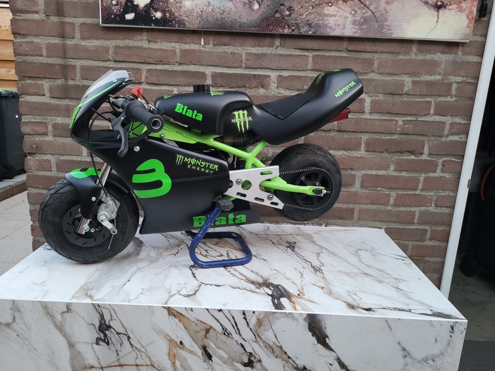 minibike blata 2.5 nieuw! pocketbike 50cc 2takt, Fietsen en Brommers, Minibikes, Midibikes en Pitbikes, Ophalen, Nieuw, Overige typen