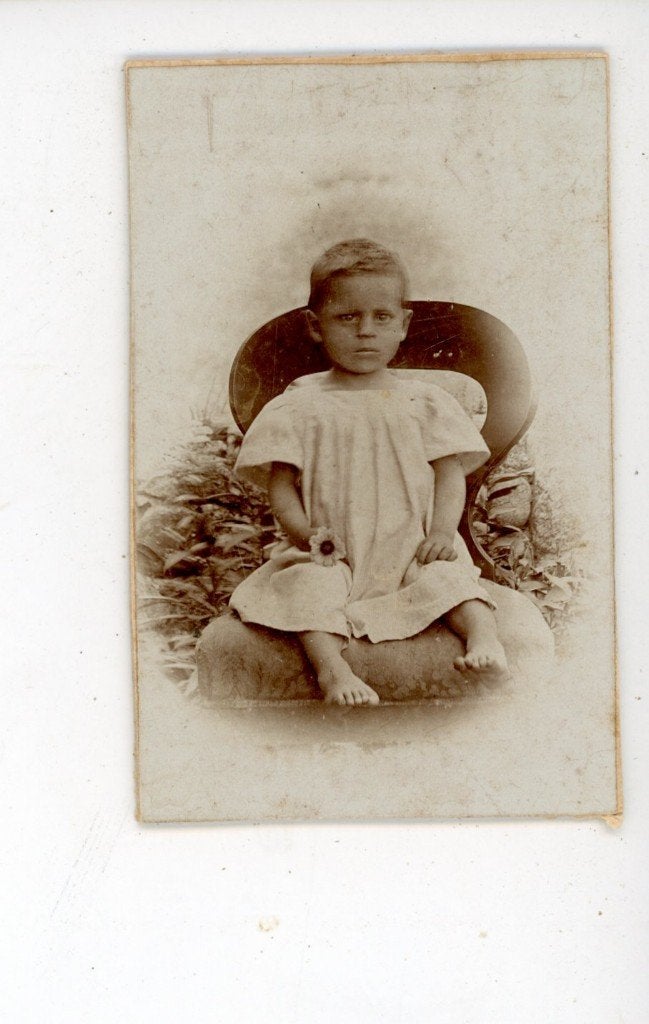 R37; Bijgeknipte CDV foto., Verzenden, Voor 1940, Gebruikt