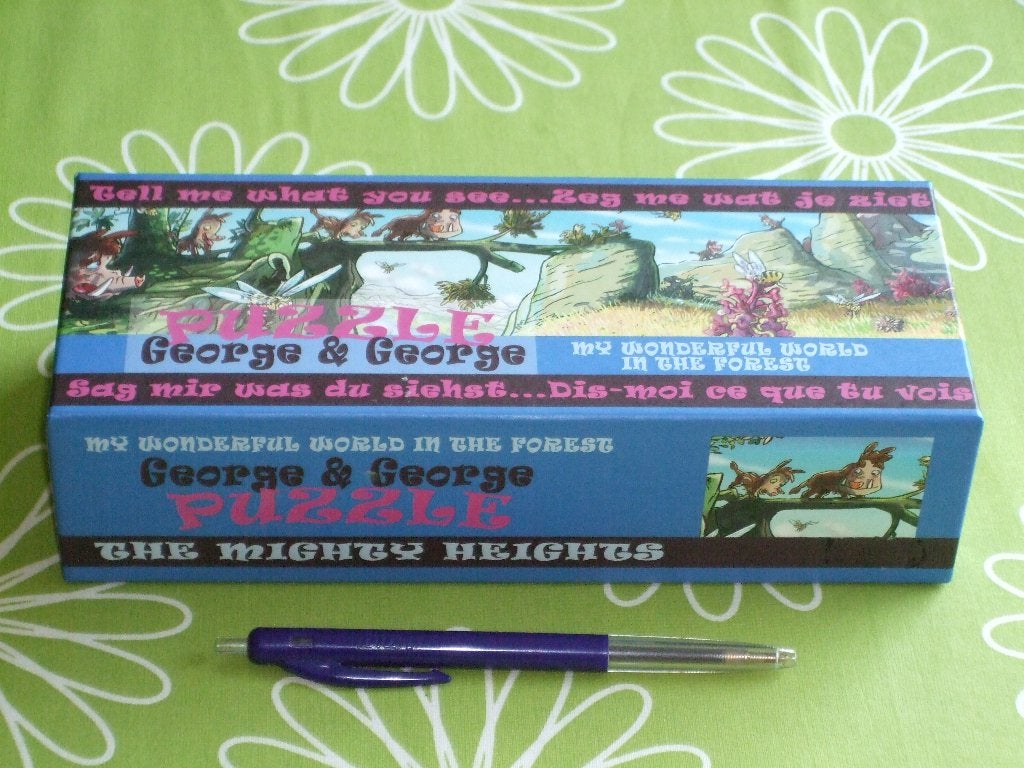George & George - the mighty heights - vertel puzzel, Ophalen of Verzenden, 10 tot 50 stukjes, Nieuw, 6 jaar of ouder