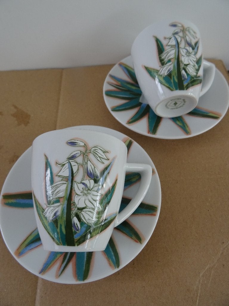 Nespresso koffiekopjes espresso koffie kop en schotel design, Ophalen of Verzenden, Zo goed als nieuw, Gebruiksvoorwerp