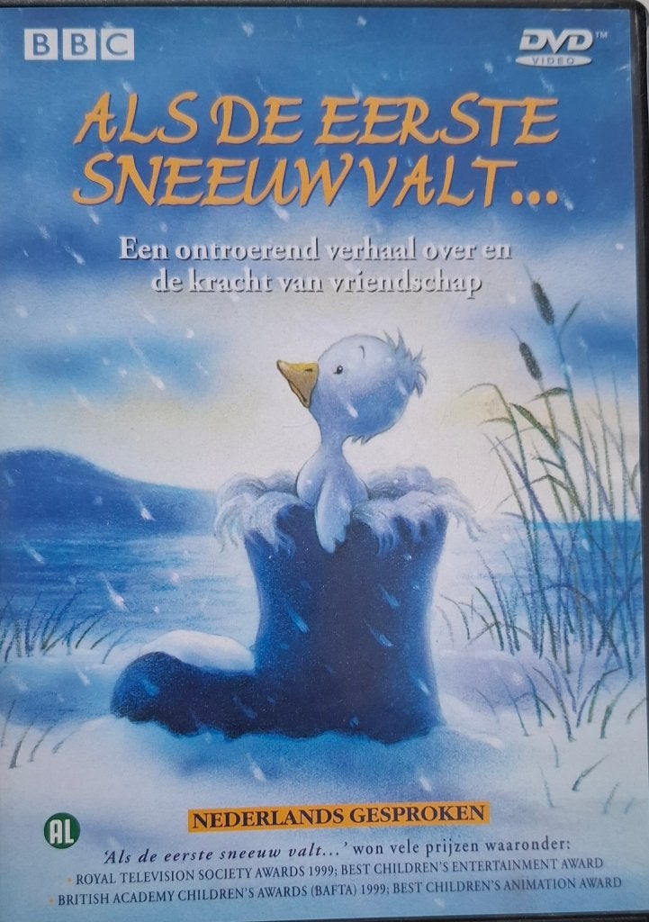 Als de Eerste Sneeuw Valt... DVD - Een Ontroerend Verhaal, Gebruikt, Animatie, Alle leeftijden, Film