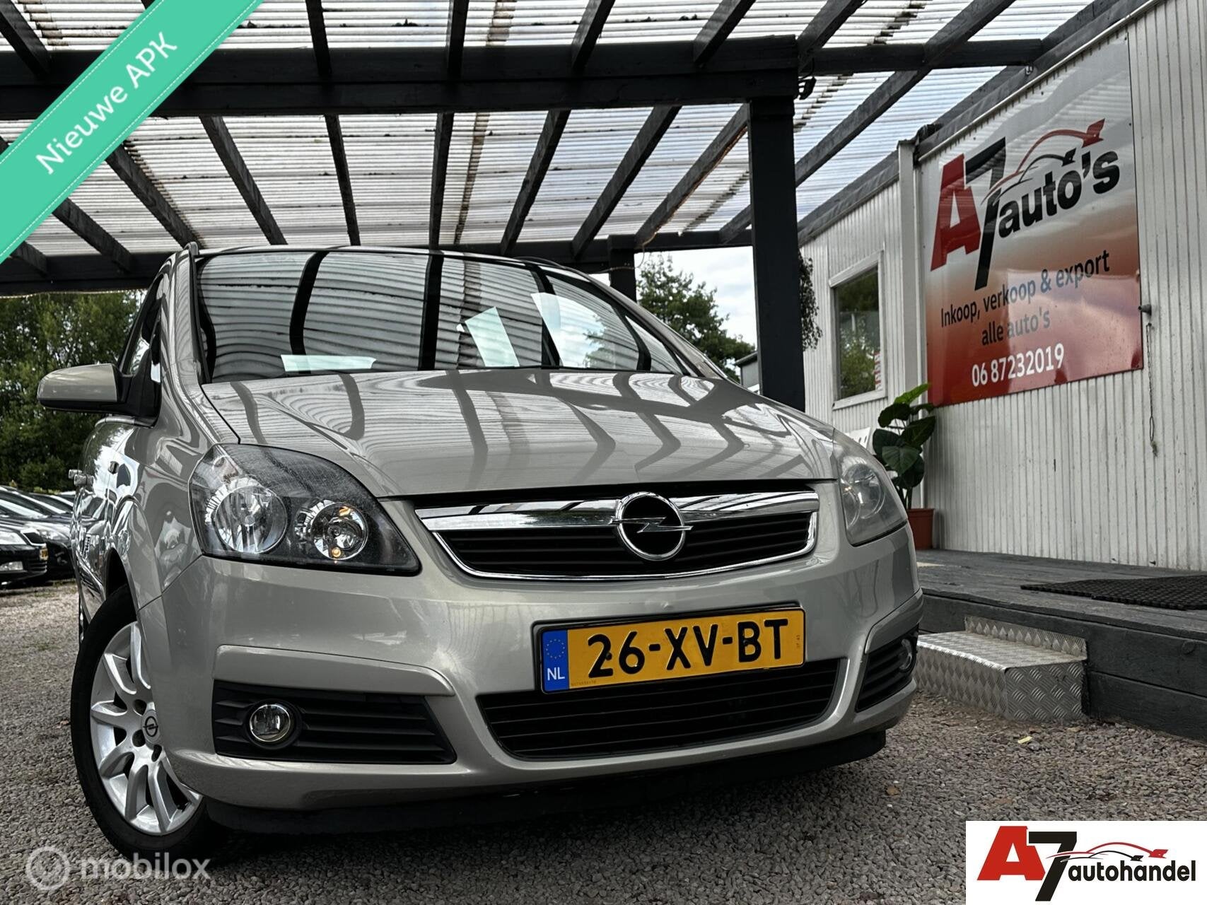 Opel Zafira 1.8 Temptation Nieuwe APK//Airco//Automaat, Auto's, Opel, Gebruikt, 4 cilinders, Origineel Nederlands, Zafira
