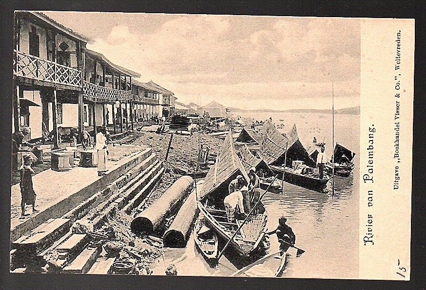 Ned Indië  1900 Palembang (21-12), Ophalen of Verzenden, Voor 1920, Buiten Europa