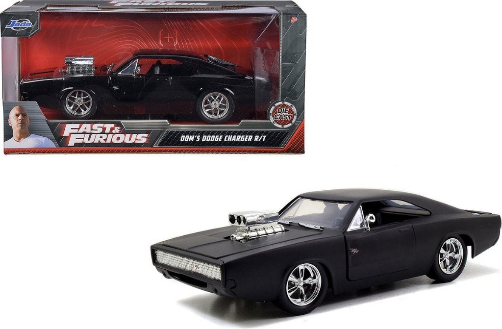 Jada Diecast: Fast & Furious: Dom's Dodge Charger R/T 1:24