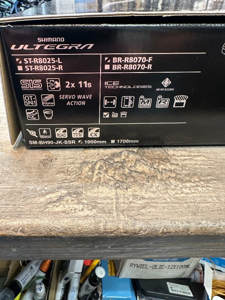 Shimano Ultegra Schijfremset Links (voorrem) Nieuw in doos, Fietsen en Brommers, Fietsonderdelen, Shimano, Overige typen, Shimano Ultegra
