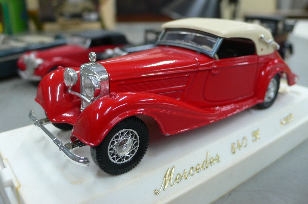 mercedes 540k - solido l age d or  1/43, Hobby en Vrije tijd, Modelauto's | 1:43, Verzenden, Nieuw, Auto, Solido
