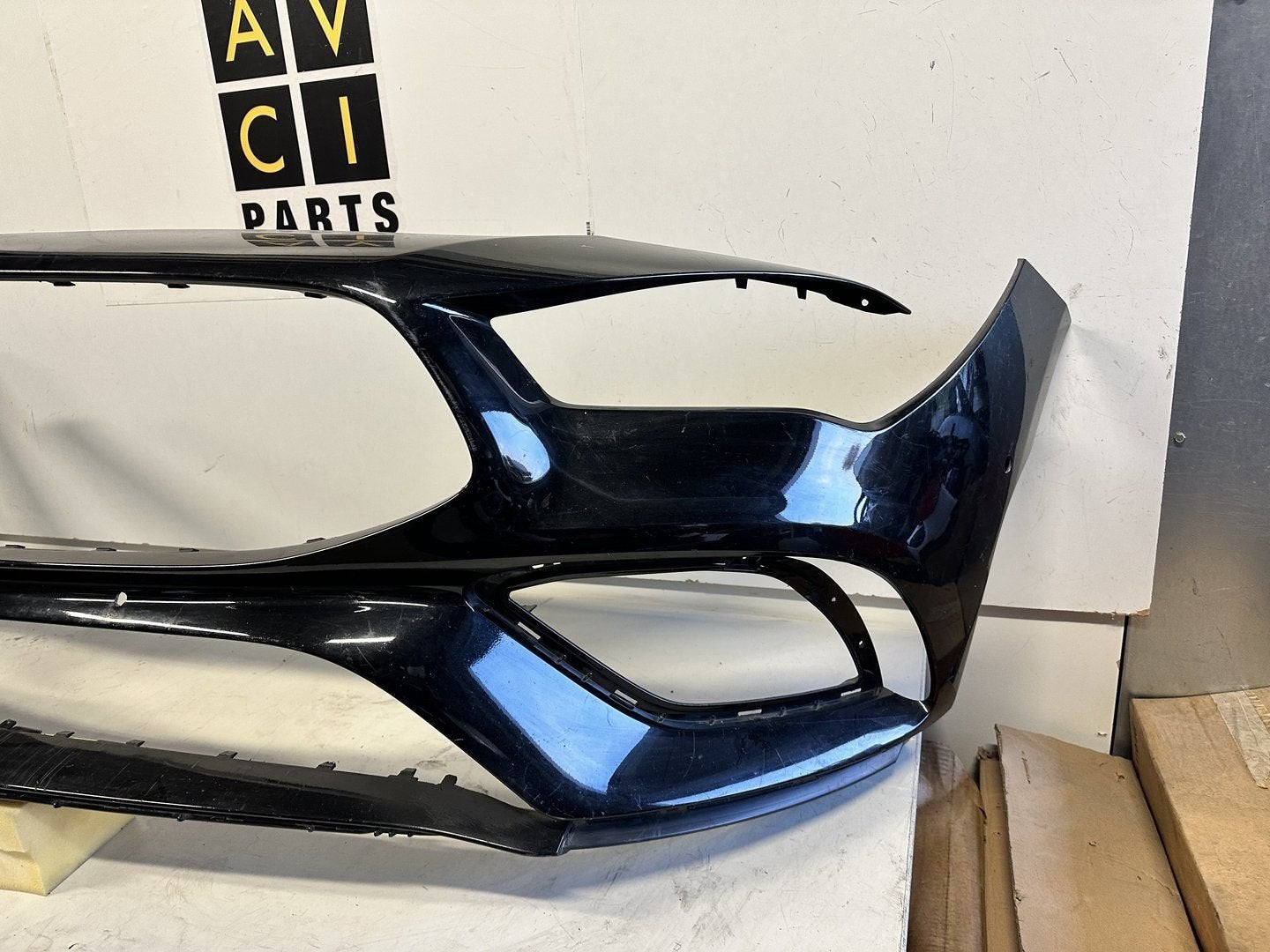 Mercedes Cla w118 AMG voorbumper bumper origineel, Gebruikt, -, Voor, Ophalen of Verzenden