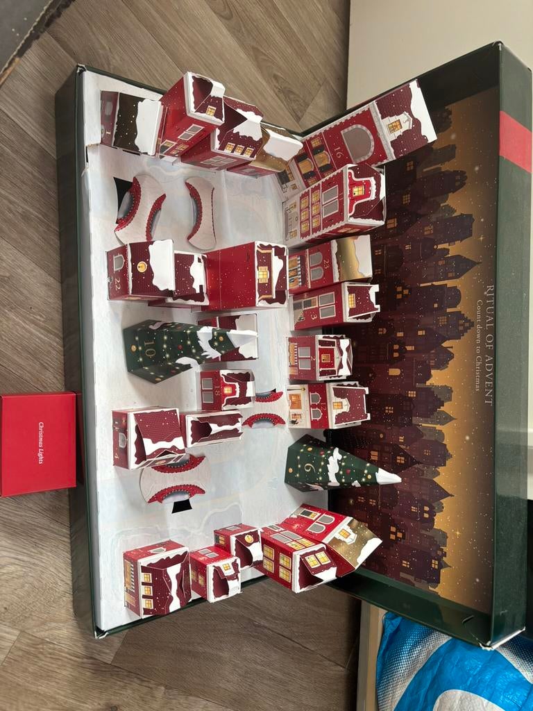 Adventskalender Rituals kerstdorp, Diversen, Ophalen of Verzenden, Zo goed als nieuw