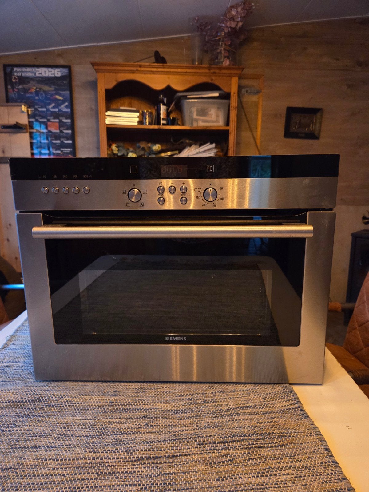 Siemens Inbouw Combi-oven - Gebruikt, Witgoed en Apparatuur, Ovens, Ophalen, 45 tot 50 cm, Gebruikt, 60 cm of meer