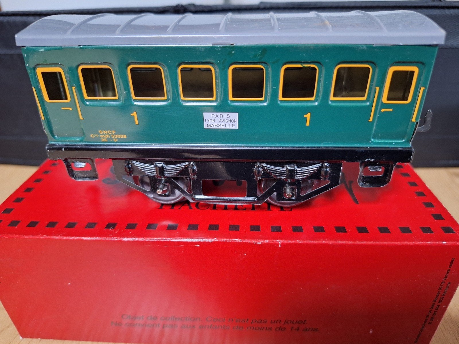 Hornby Hachette wagon, Ophalen of Verzenden, Gelijkstroom, Wagon, Overige merken
