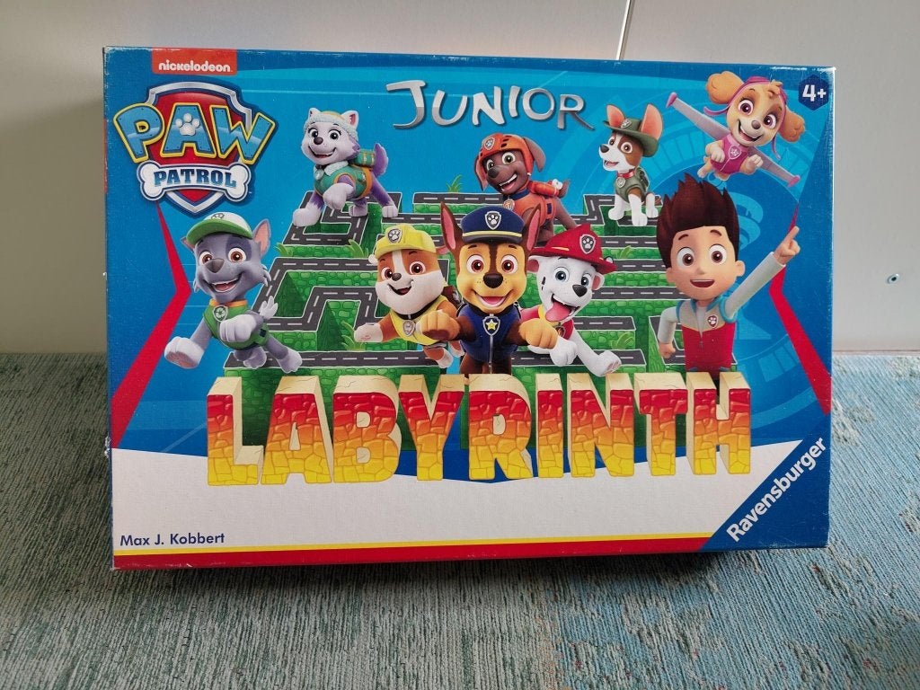 Paw Patrol Junior Labyrinth Bordspel Ravensburger, Drie of vier spelers, Ophalen, Zo goed als nieuw, Ravensburger