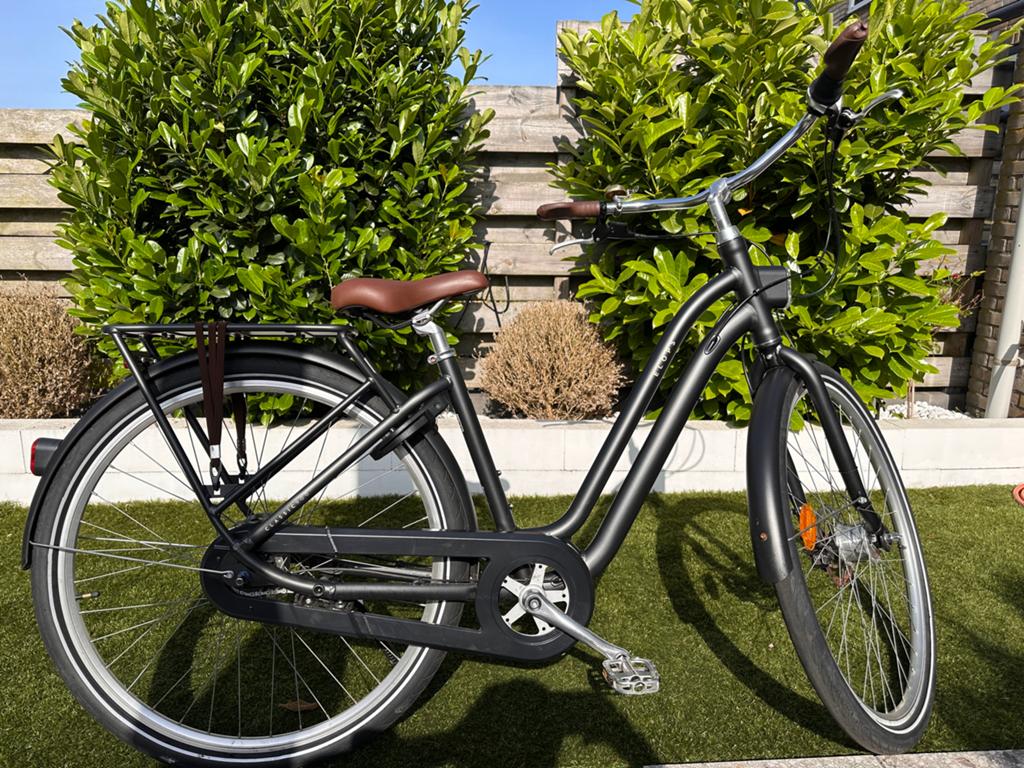 Elops Stadsfiets Dames - Zo goed als nieuw, Overige merken, (Extra) lage instap, Ophalen of Verzenden, Zo goed als nieuw