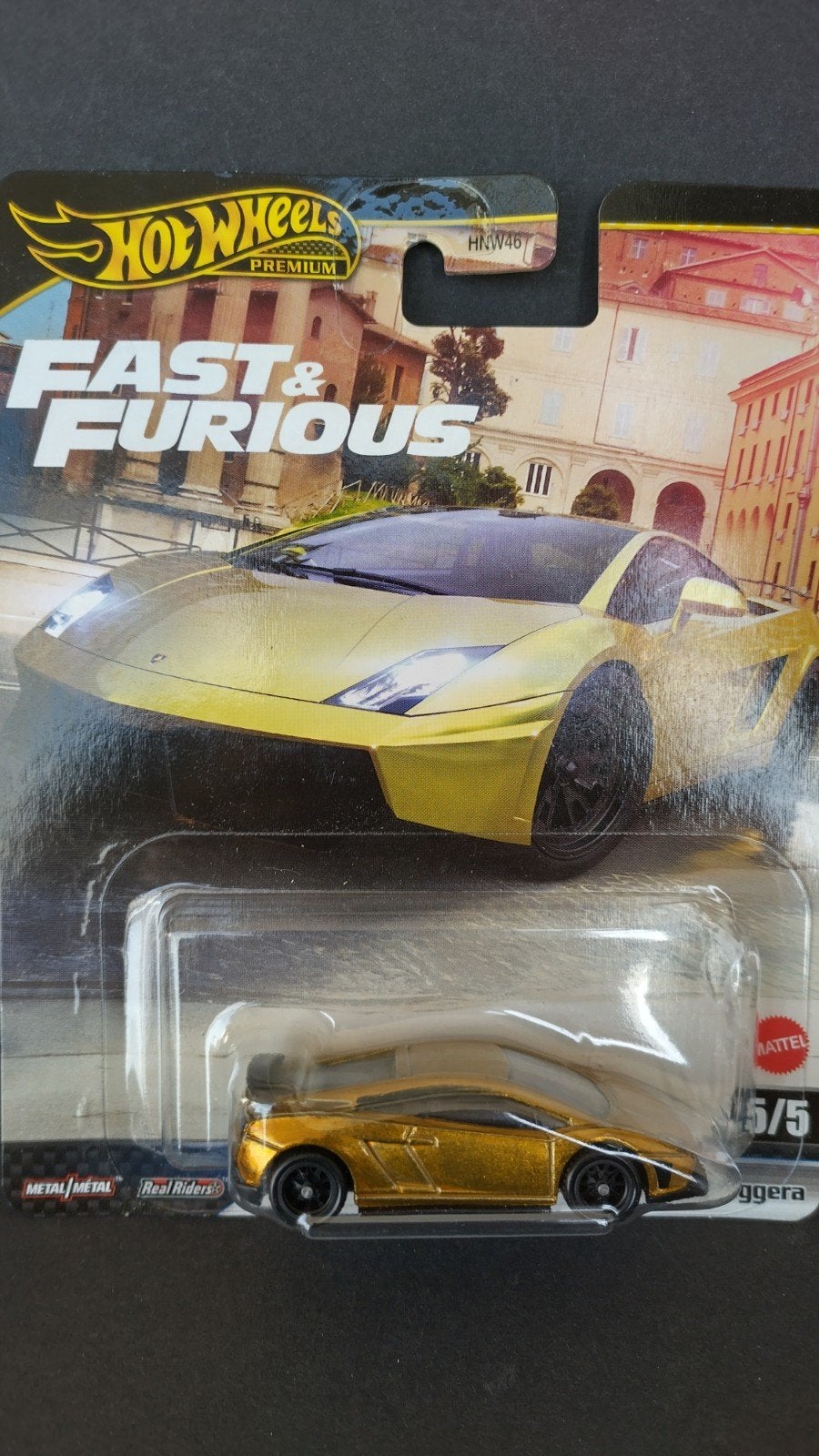 Lamborghini Huracan 1:64 Hotwheels Premium Fast Furious Pol, Auto, Verzenden, ., Nieuw