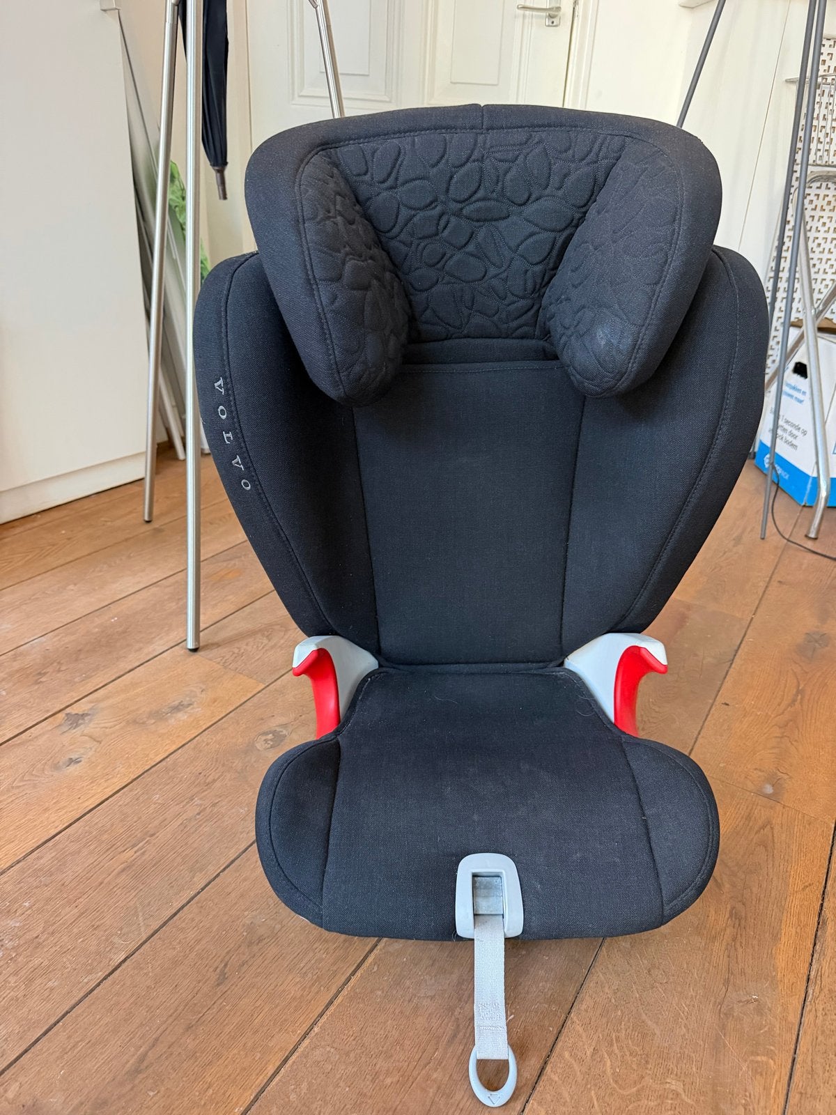 Volvo Kinderzitje - Zwart, Comfortabel en Veilig, Gebruikt, 15 t/m 36 kg, Zijbescherming, Isofix