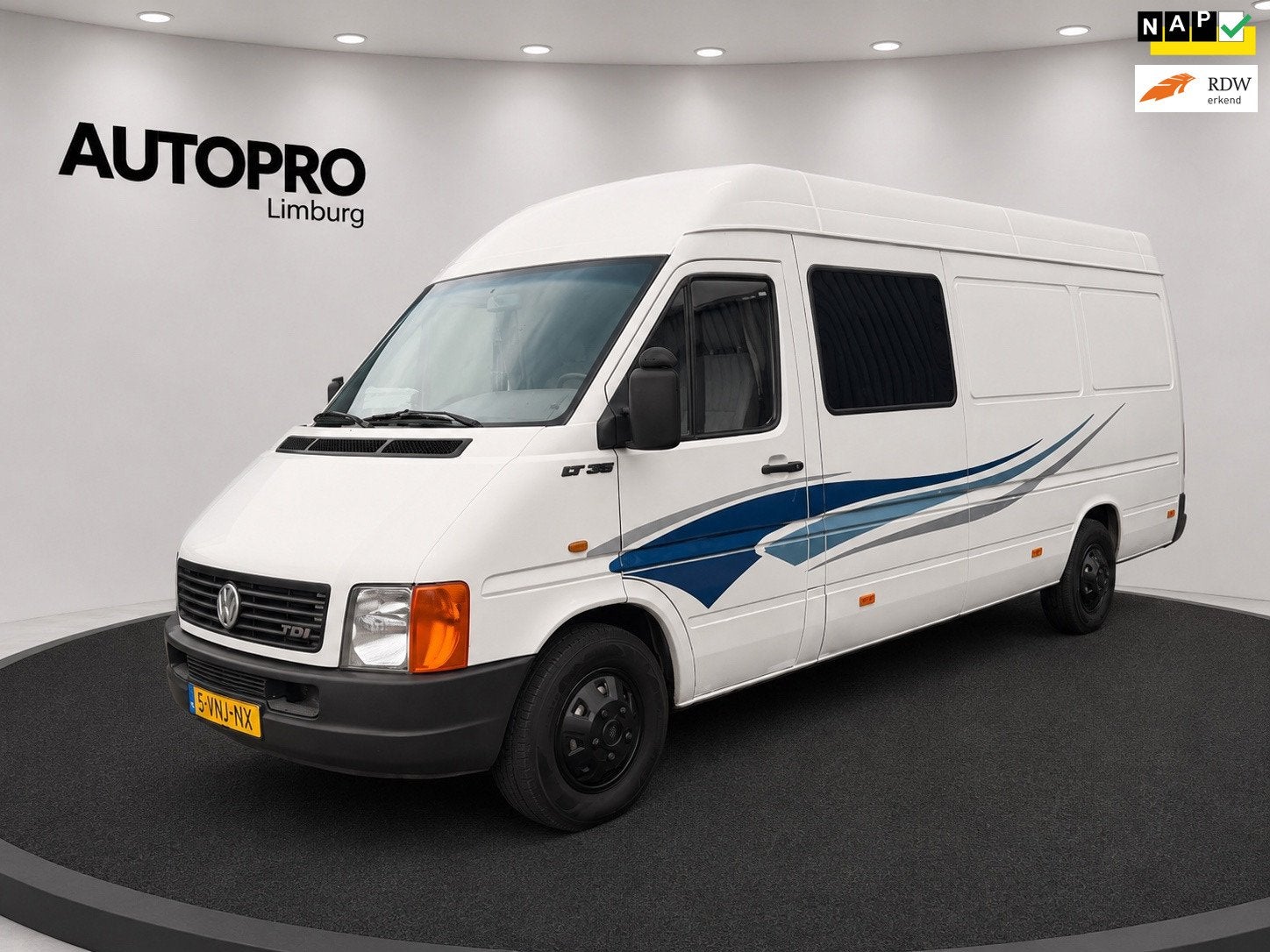 Volkswagen LT 35A 2.5 TDI Xlang/hoog Buscamper, Euro 2, Achterwielaandrijving, Gebruikt, Volkswagen