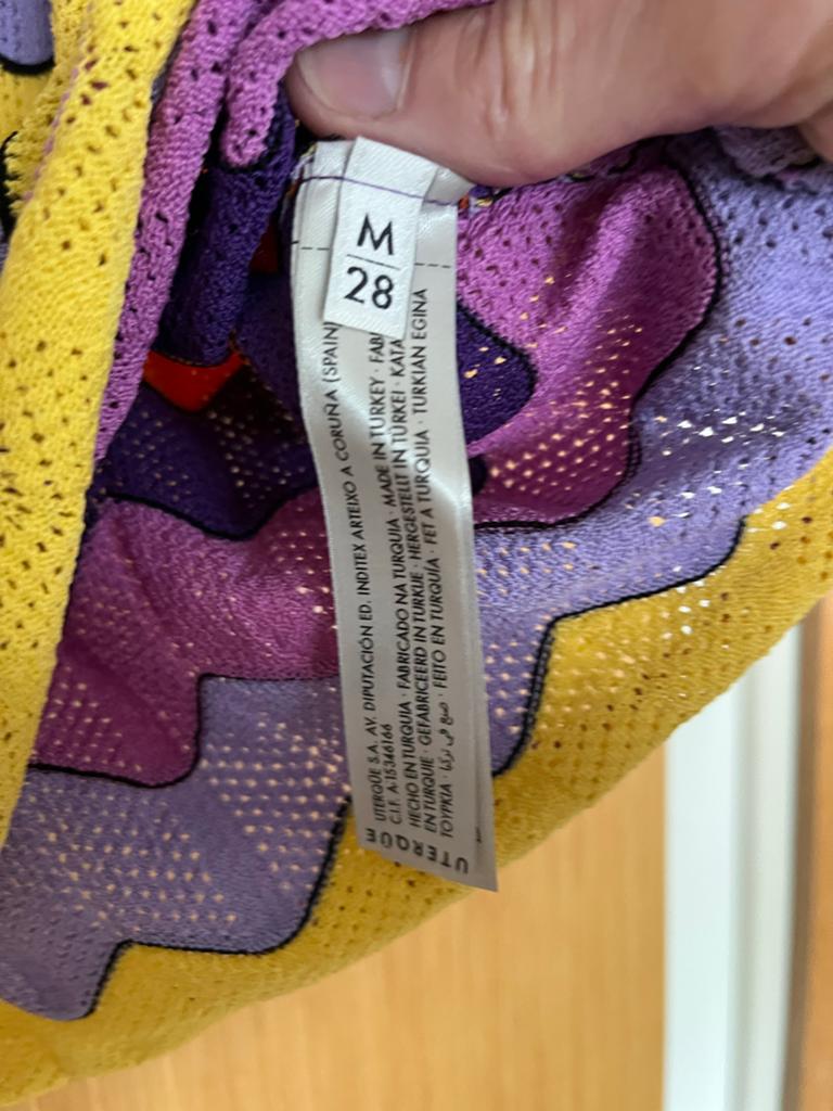 Uterque Zomerhalter shirt - Kleurrijk en stijlvol, Kleding | Dames, Maat 38/40 (M), Overige kleuren, Nieuw, Ophalen of Verzenden