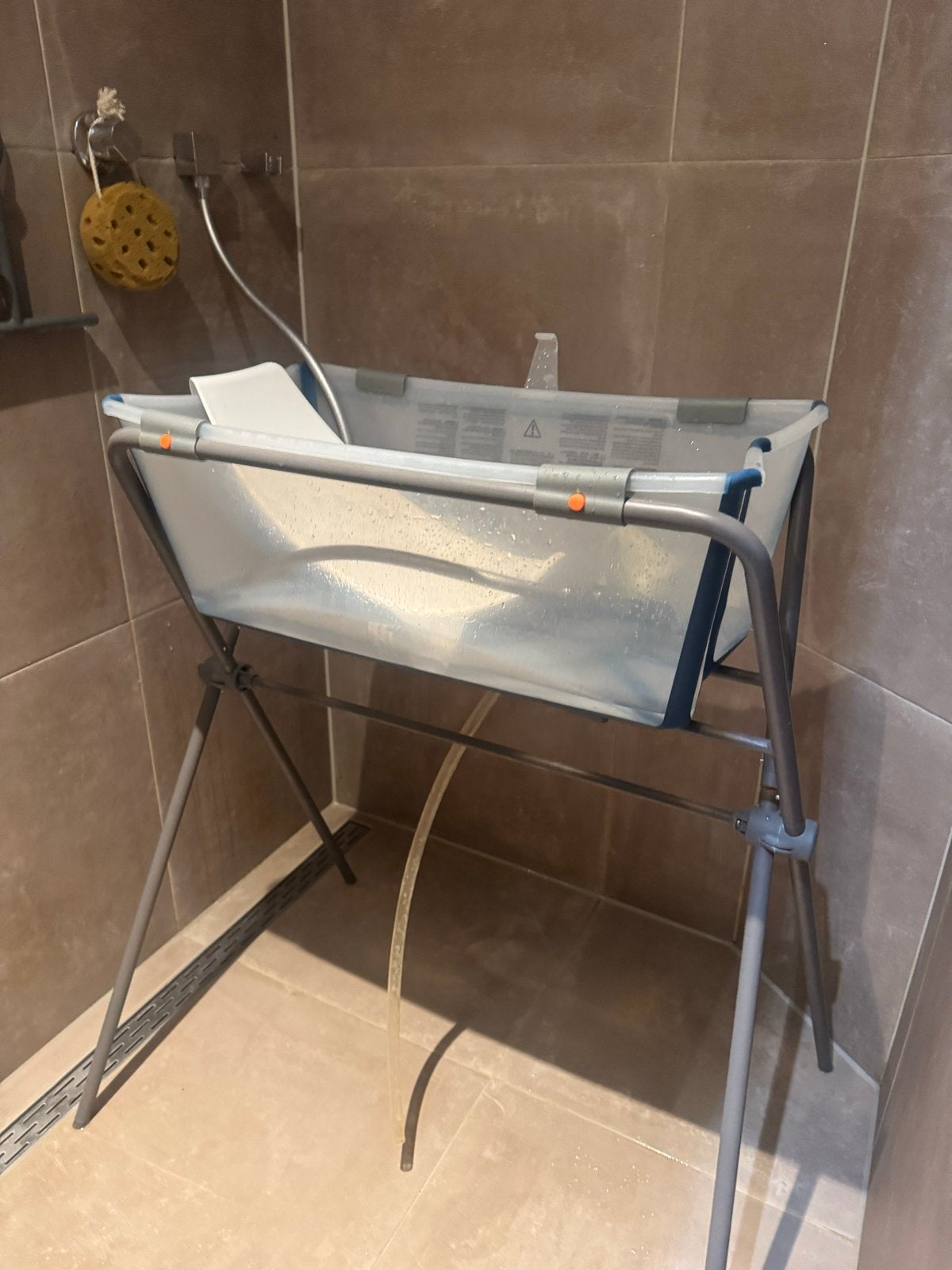 Stokke Flexi Bath Set: Badje, Newborn Support & Stand, Kinderen en Baby's, Badjes en Verzorging, Ophalen, Gebruikt, Badje, Overige merken