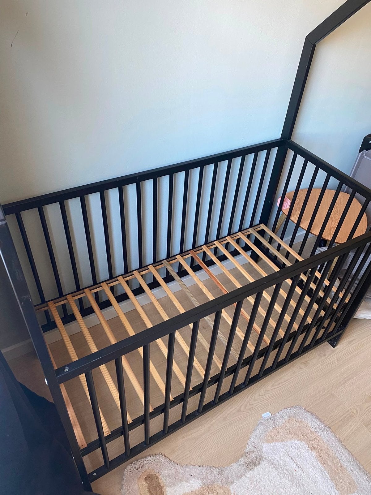 Ledikantje 120 x 60, Kinderen en Baby's, Babywiegjes en Ledikanten, Ophalen, Zo goed als nieuw, Ledikant