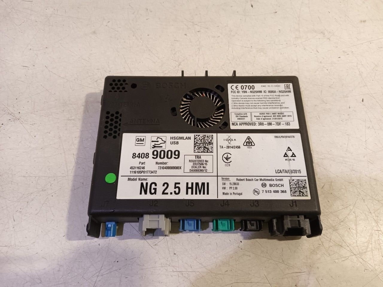 Computer navigatie Opel Astra, Onderdelen@venauto.nl, Van der Ven Autorecycling B.V., Gebruikt, Ettenseweg 76, 4706 PB Roosendaal, The Netherlands