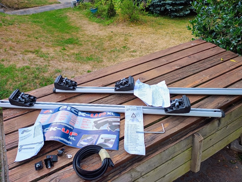 Afluitbare dakdragers Pick-Up XL 135, Ophalen, Gebruikt