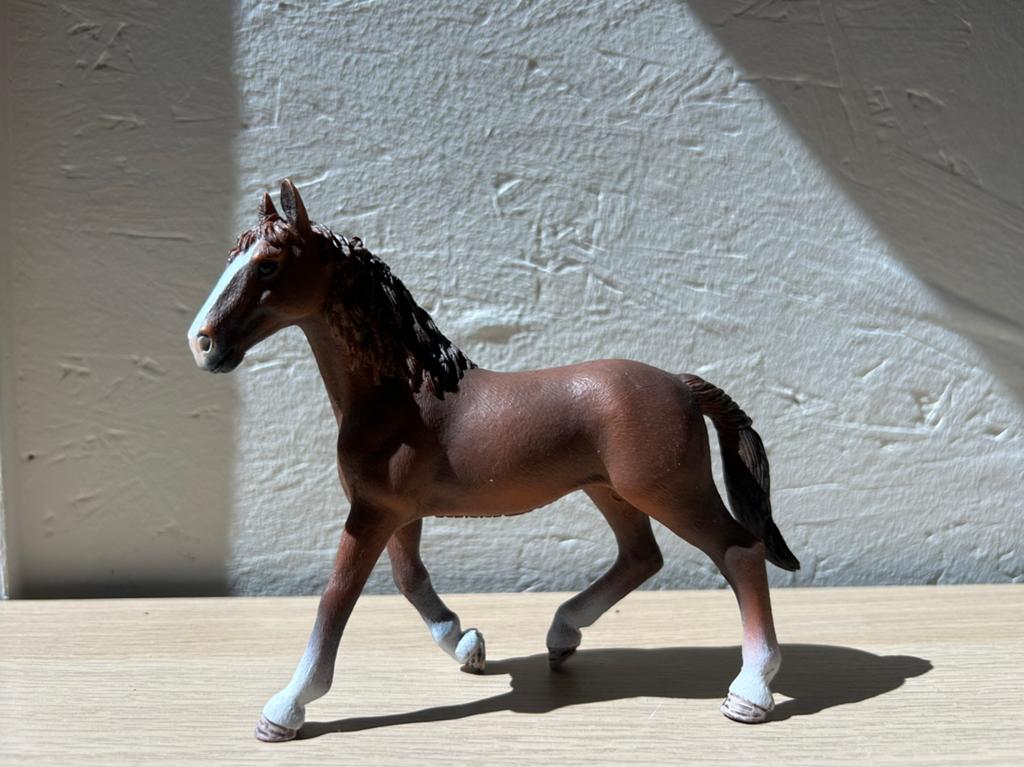 Schleich muller exclusive, Verzamelen, Ophalen of Verzenden, Zo goed als nieuw, Paard, Beeldje of Figuurtje