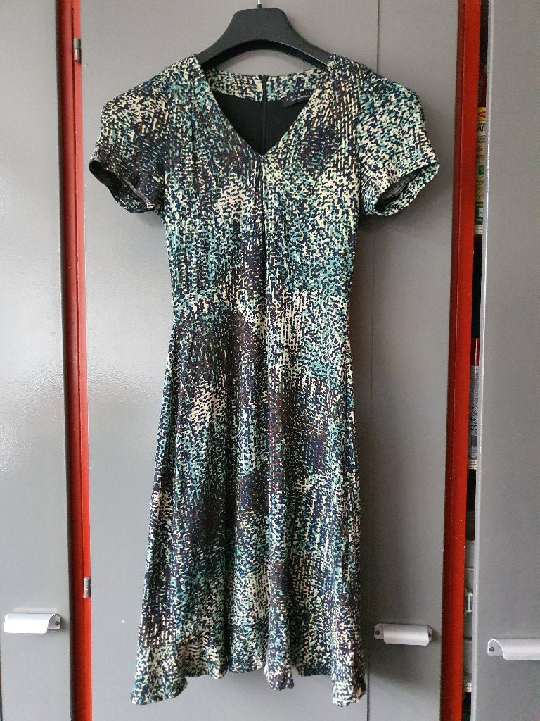 Mooie Twin Set Simona Barbieri Jurk - Maat XS, Ophalen of Verzenden, Zo goed als nieuw, Maat 34 (XS) of kleiner, Boven de knie