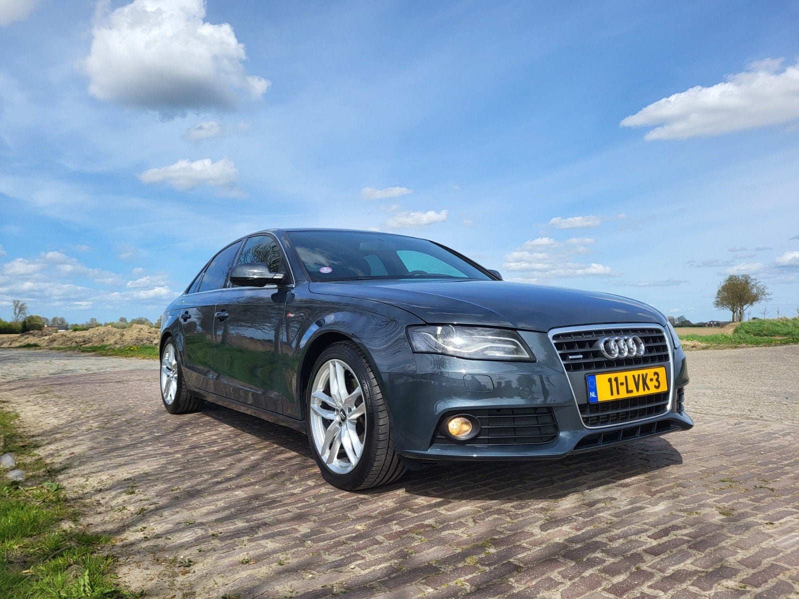 Audi A4 2.0 Tfsi 155KW Quattro S-tronic 2010 Grijs, Auto's, Euro 5, Verblindingsvrij grootlicht, Zwart, 4 cilinders